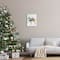 Stupell Industries Snowy Deer Holiday Cardinal Canvas Wall Art